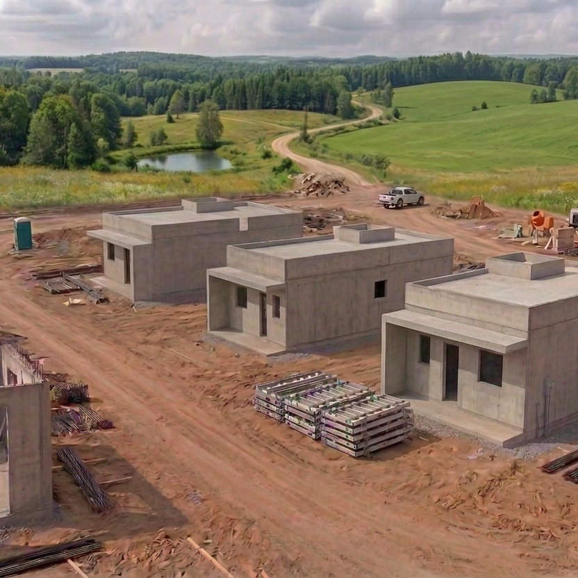 Construção de casas
